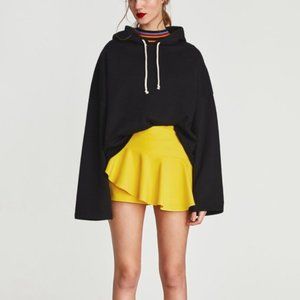 Zara Ruffle Yellow Skort - NEVER BEEN WORN